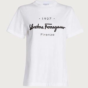 Salvatore Ferragamo Women 1927 Signature T-shirt